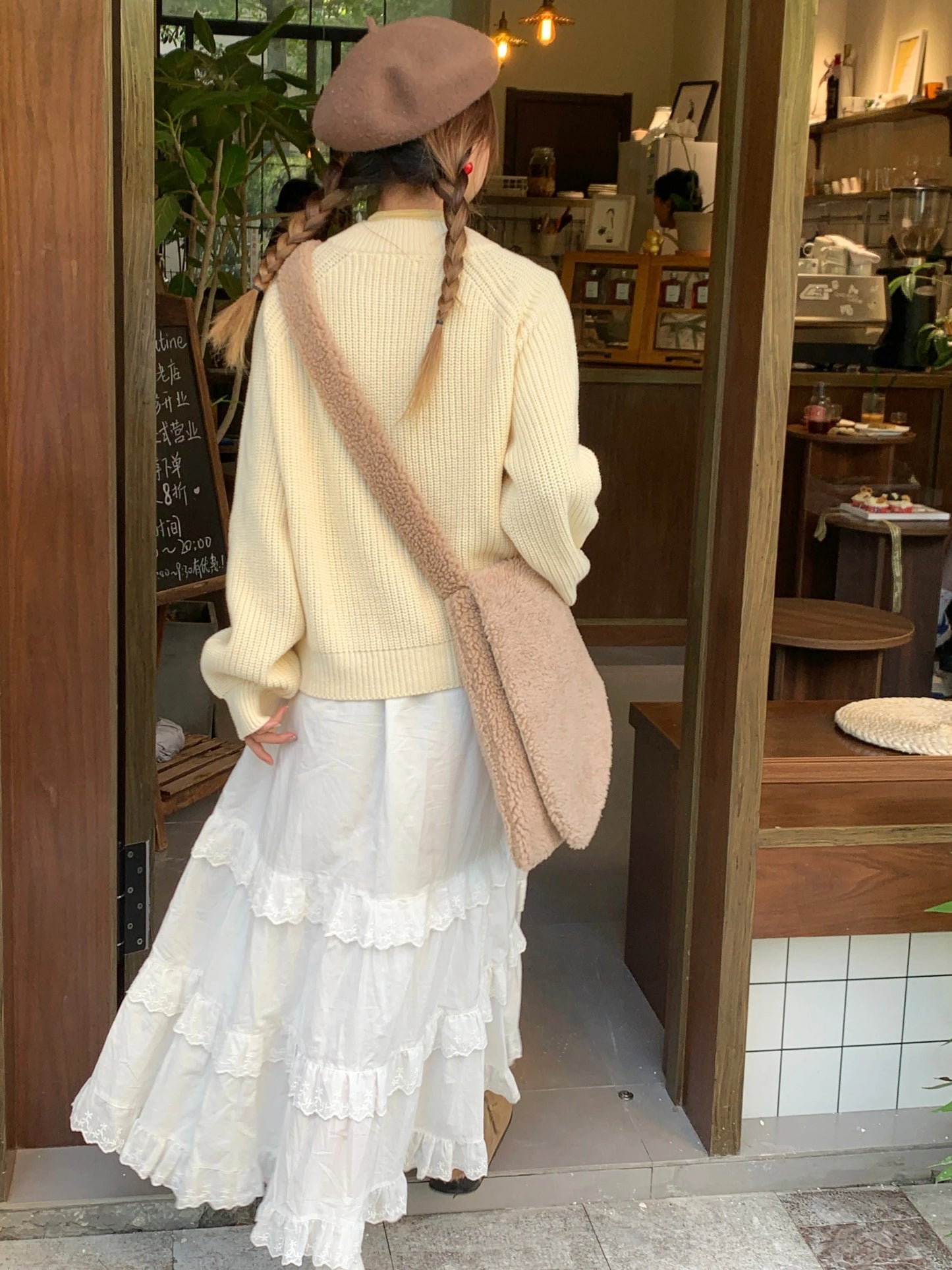 New Fashion 2025 A-line Loose Skirts Woman Korean Style Female Lace Fashion Leisure Spring Ankle-length Skirt Women