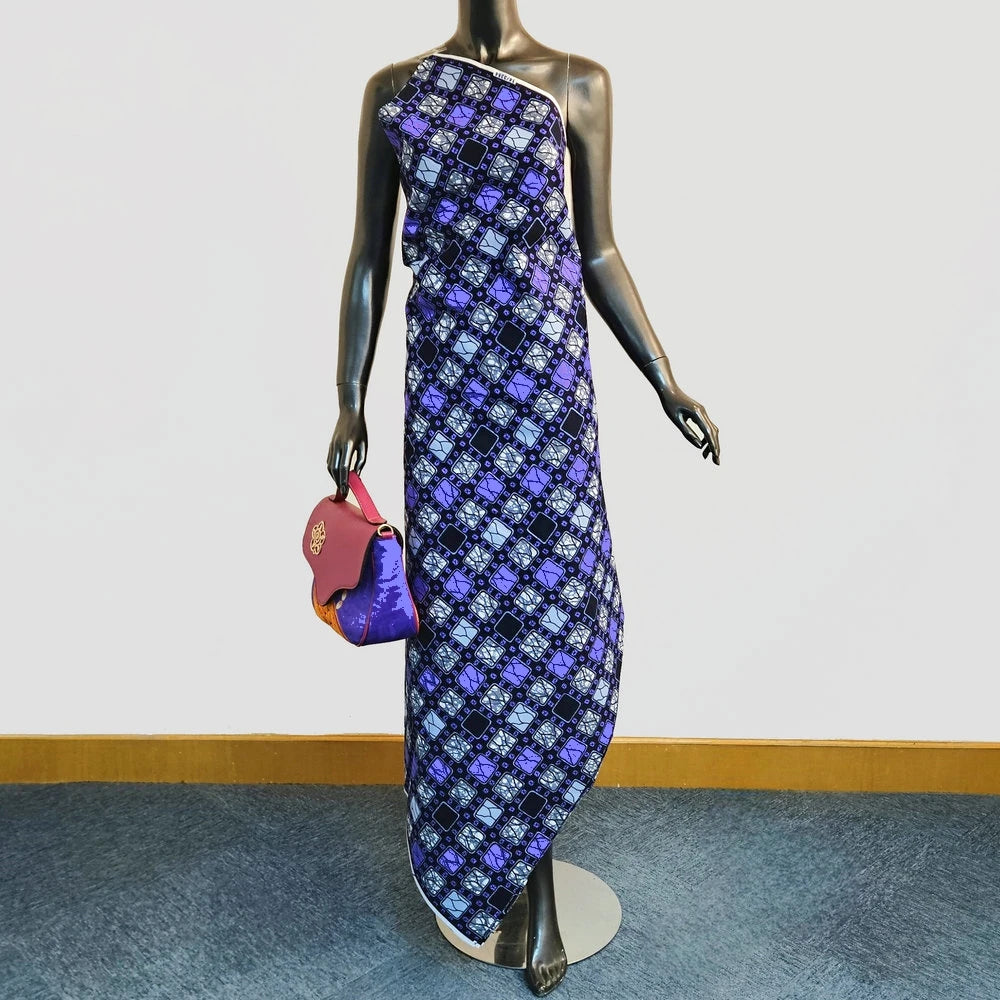 Veritable 100% cotton real wax printed fabric, African Ankara wax, fashion design for making clothes, bags, DIY crafts