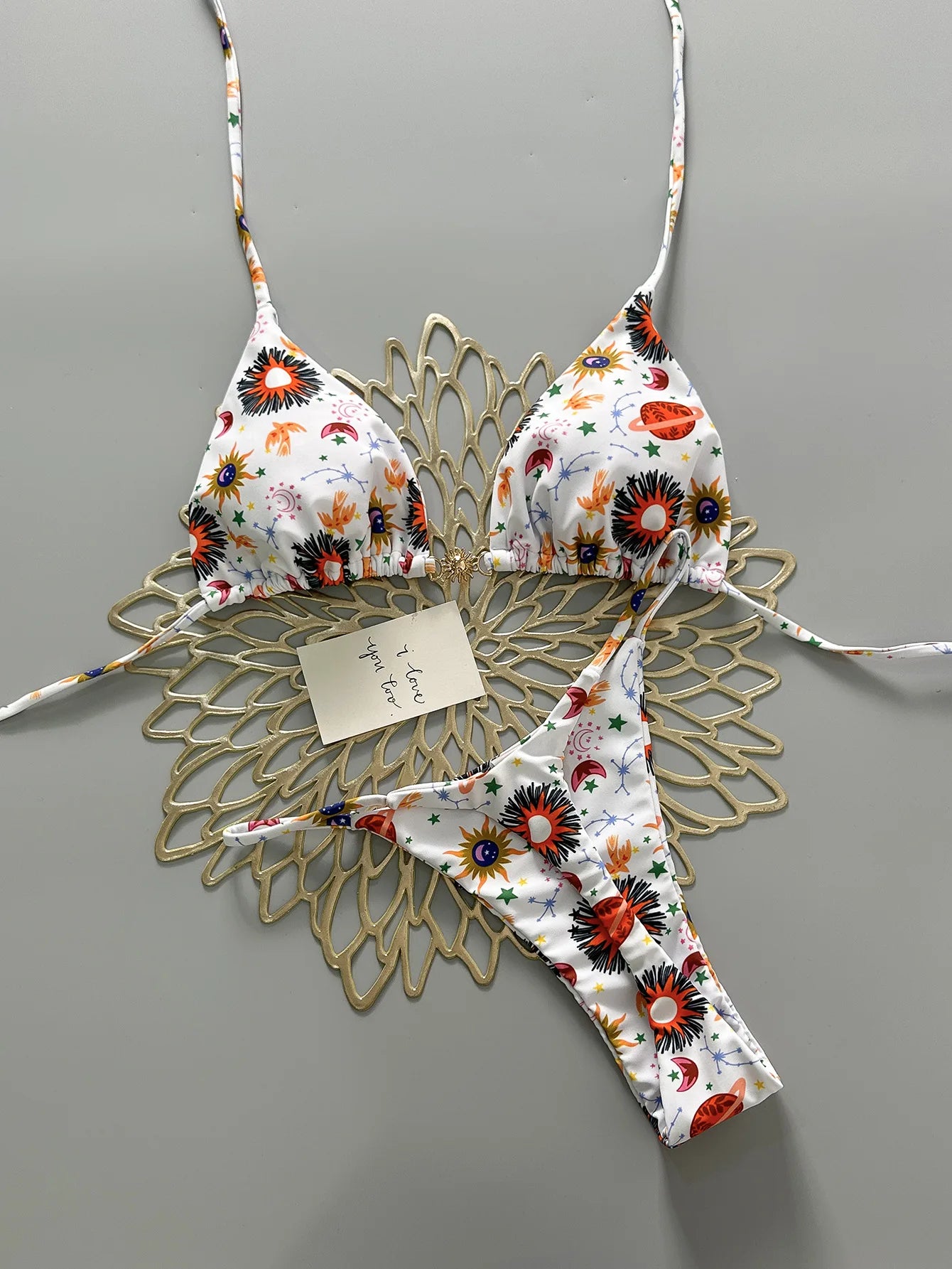2026 Sexy Bikini Swimsuit New Model Separate Female Beach Swimwear Trendy Elegant Fashionable Pool Party Beachwear