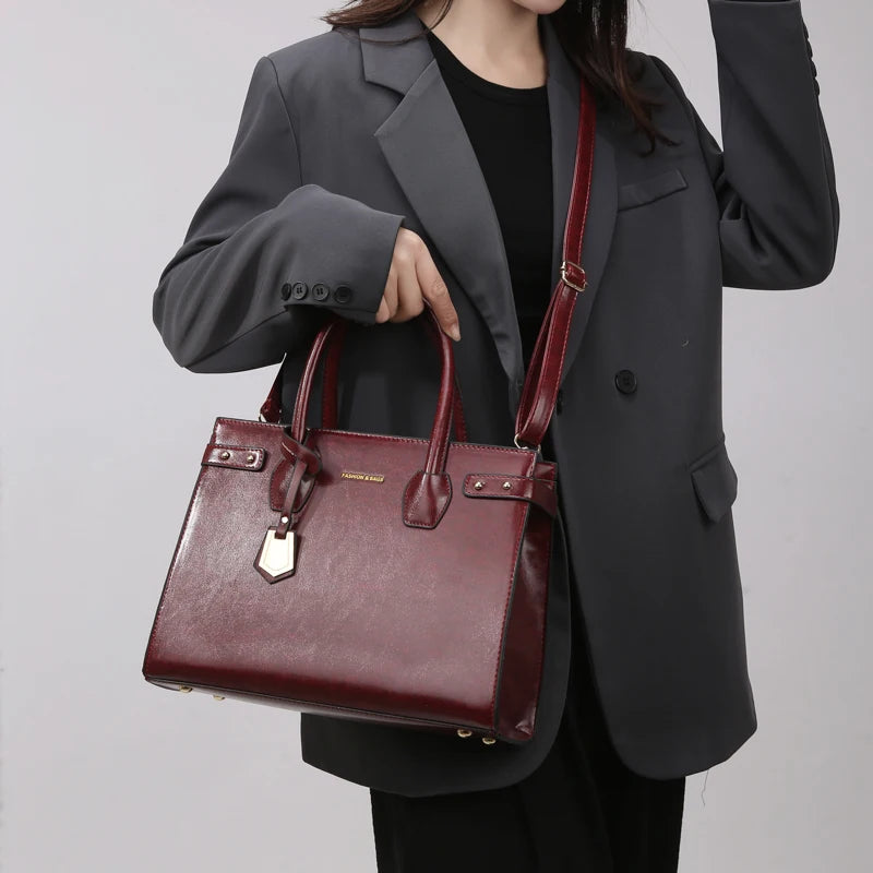 Luxury Handbags Women Bags Designer High Capacity Shoulder Bag High-quality Soft Leather Tote Handbags for Women 2025 Sac A Main
