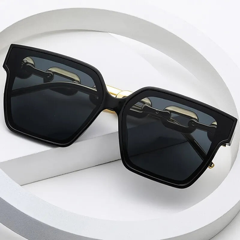 2023 New Women Rectangle Vintage Sunglasses Brand Designer Retro Points Sun Glasses Female Lady Eyeglass Cat Eye Driver Goggles BAZAARHUBO