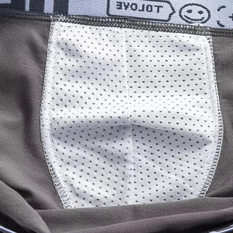 Men's Underwear Cotton Underwear Letter Waistband Comfortable Breathable Soft High Elasticity Boxer Fashion Casual Sports Shorts