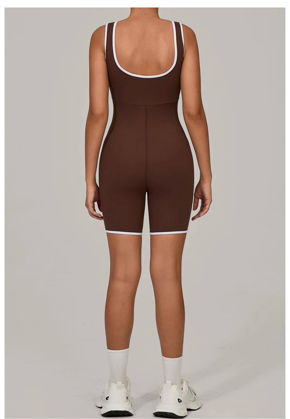 Jumpsuits Women Tracksuit One-Piece Suit Color Blocked Rompers Yoga Set Gym Push Up Workout Clothes Fitness Bodysuit Sportswear