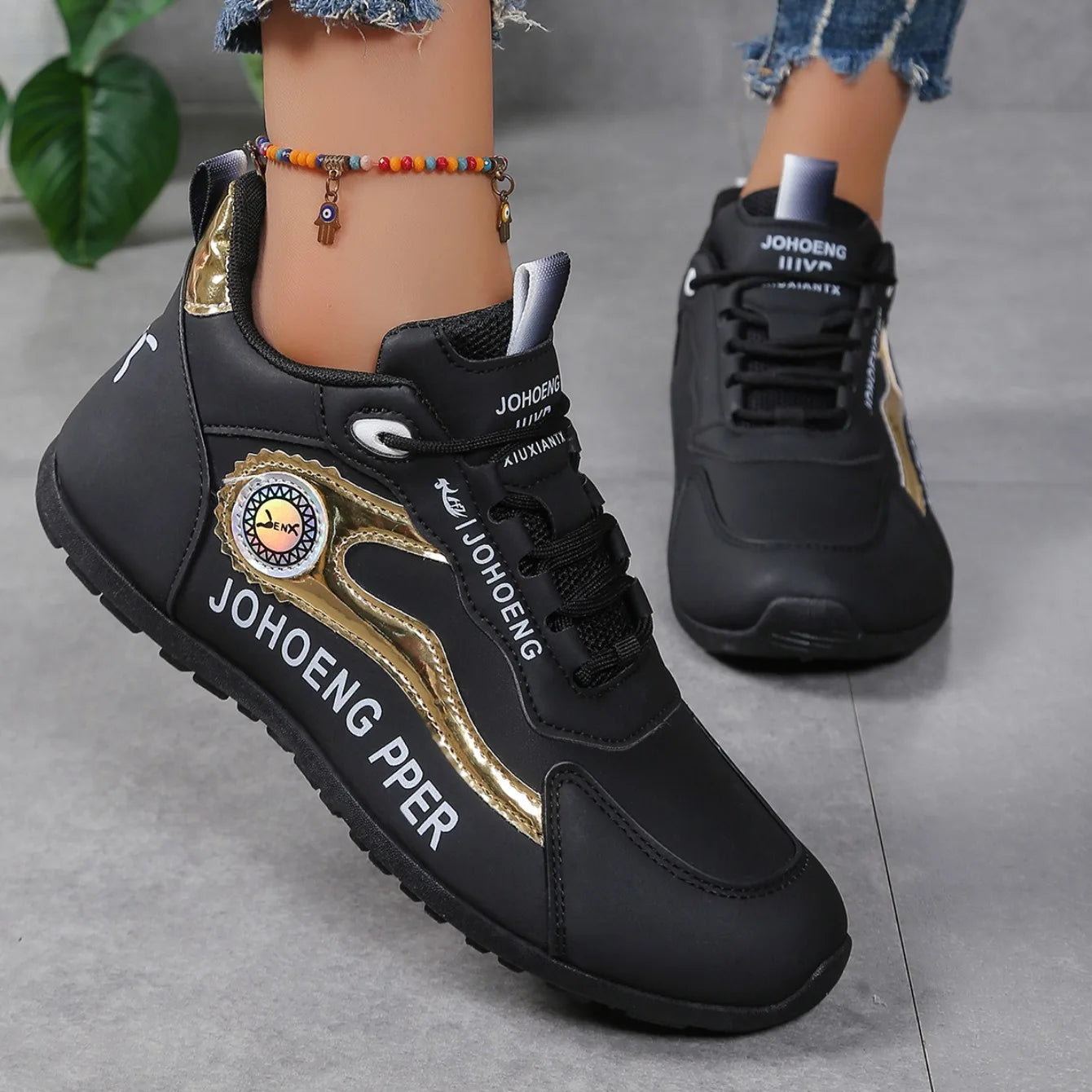 Sneakers Women Summer Waterproof Casual Sports Shoes Women Lightweight Breathable Non-slip Platform Sneakers Zapatos De Mujer