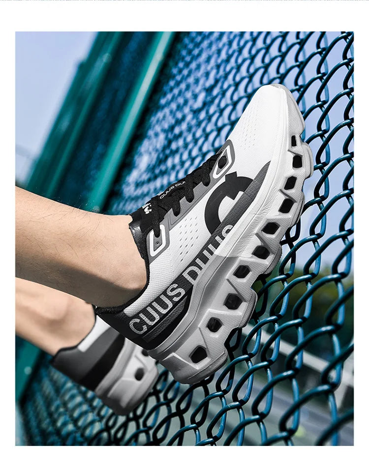 Men's Cushioning Running Sneakers | Lightweight Non-Slip Athletic Shoes