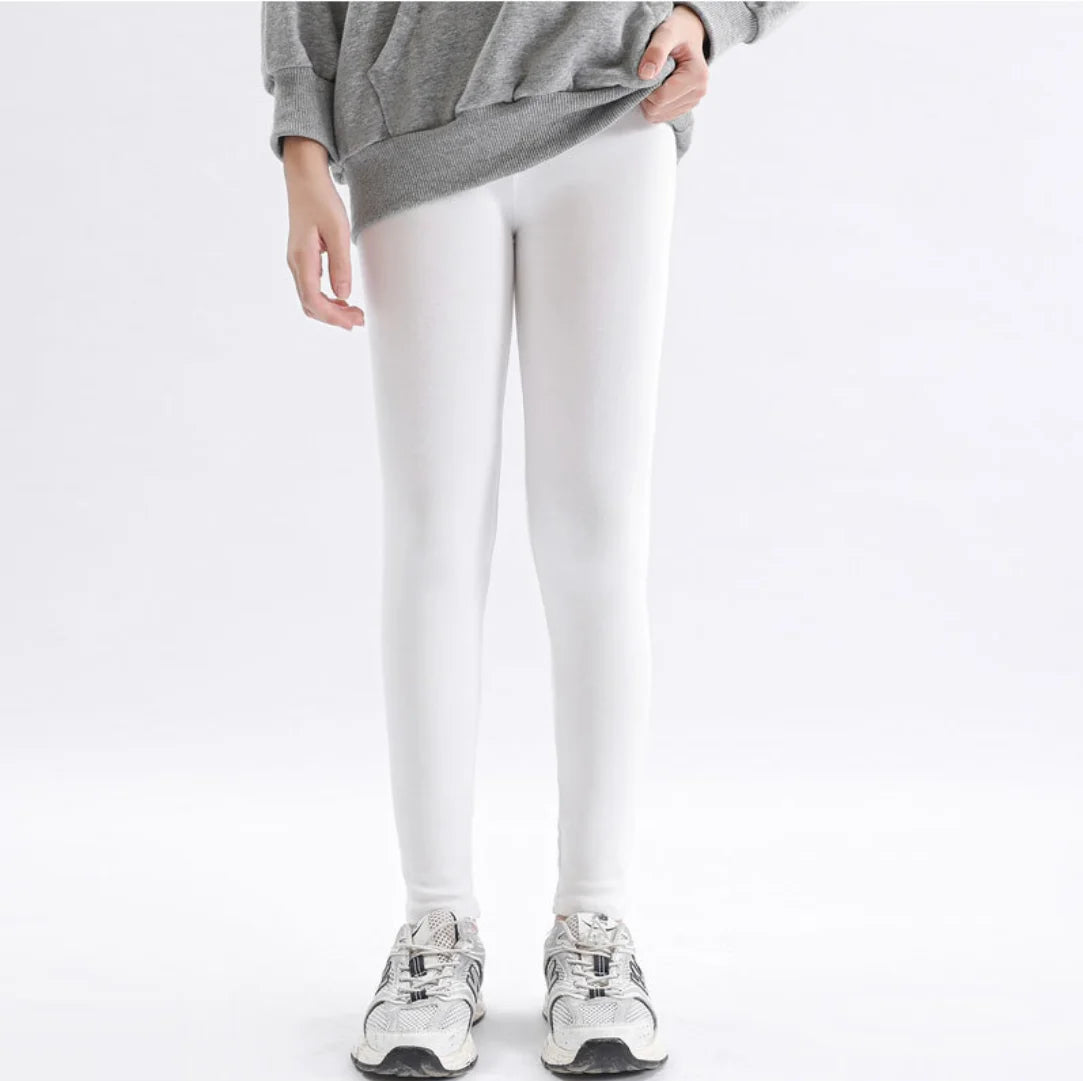 Girls' Leggings Spring And Autumn Style 95 Cotton Female Baby Elastic Pants Children's Slim outer Wear Pants