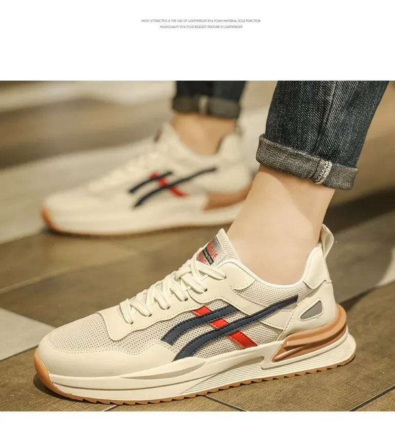 Running Shoes Men's Wear-Resistant Lightweight Breathable Original Luxury Shoes for Men Non-Slip Male Sneaker Zapatillas Mujer
