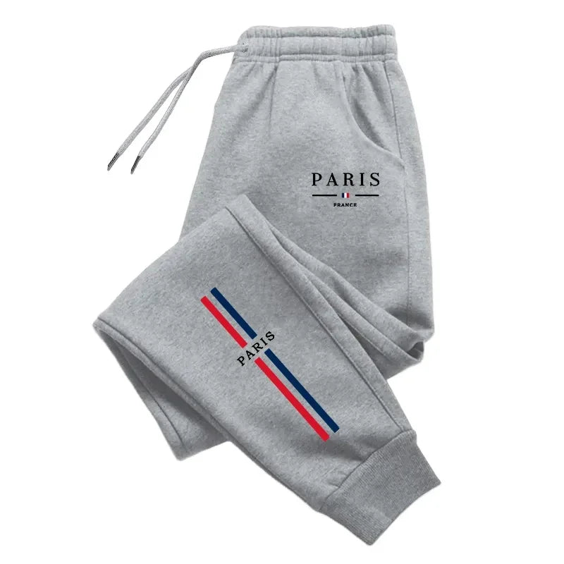 Sports Casual Trousers Fashion Print 2026 Spring Simple Men's Sweatpants Hot Sales Versatile Gym Comfort Soft Drawstring Jogging