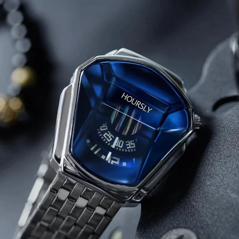 Men Wrist Watch Gold Luxury Brand Top Stainless Steel Band Fashion Quartz Watches for Men 2025 Relogio Masculino Male Clock