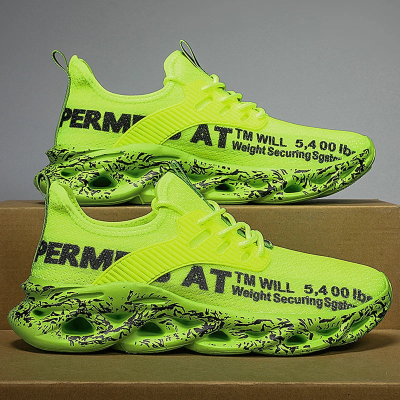 Men’s Sneakers Comfortable Breathable Platform Shoes Man Running Shoes Breathable Comfortable Fashion Walking Sneakers