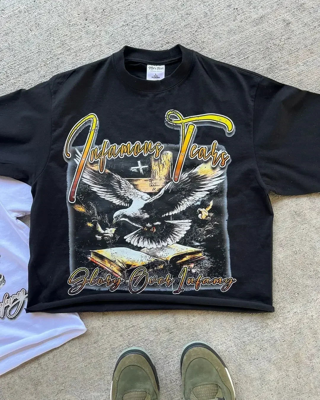 American Style Y2k Graphic t shirts Oversized Tops Goth Cotton T shirt Sweatshirt Harajuku Vintage Pro Choice Men Clothing