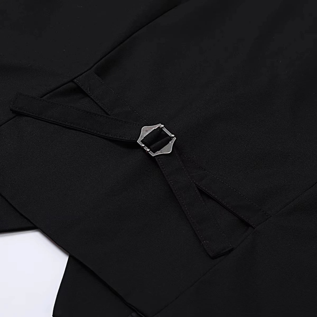 Mens Suit Vest Male Business Formal Wedding Office Birthday Party Outfit Set  Easter Church Jacket Black Waistcoat