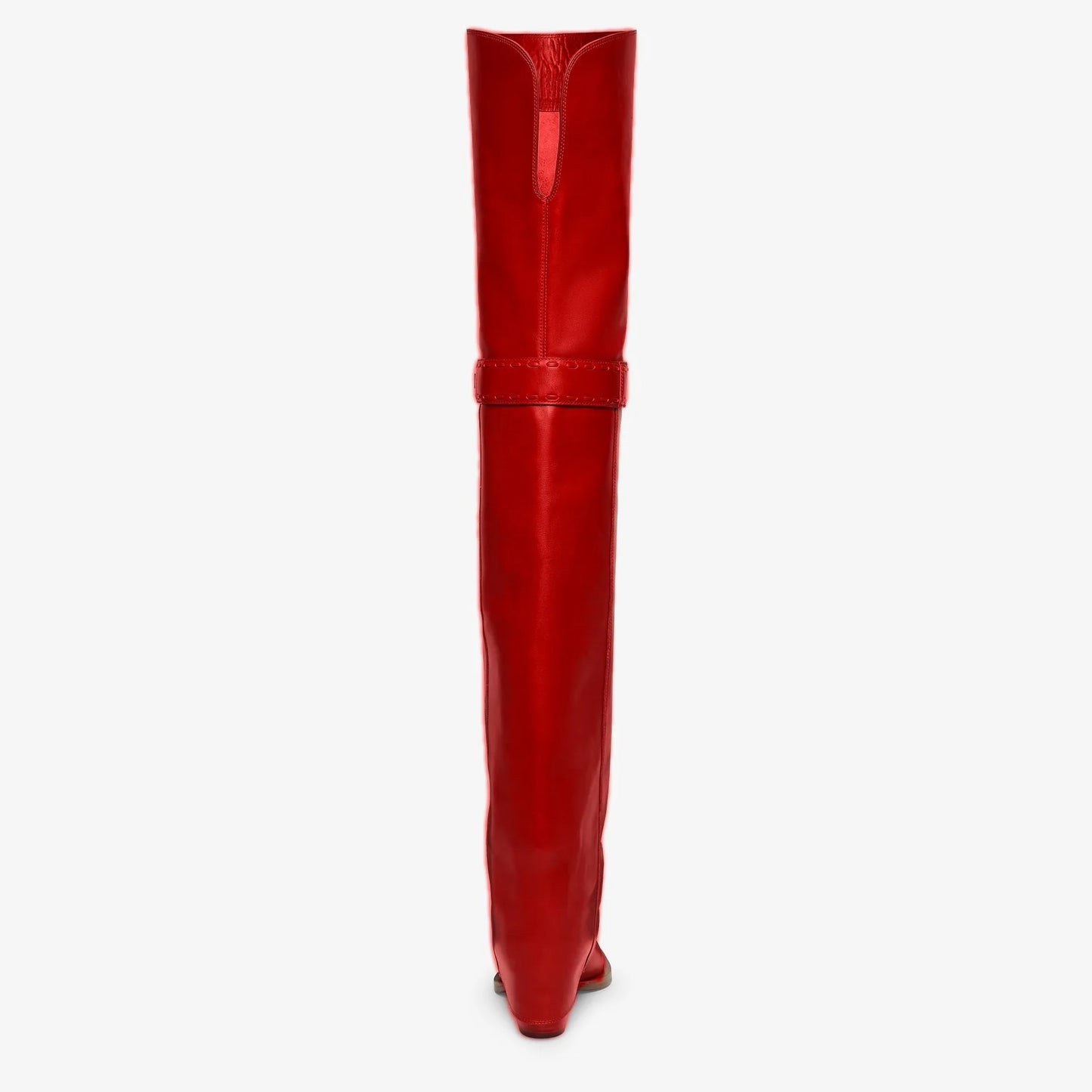 Elegant Temperament of European and American Women, Thick High Heels, Skirt Hem, Knee High Boots, Oversized Retro Knight Boots