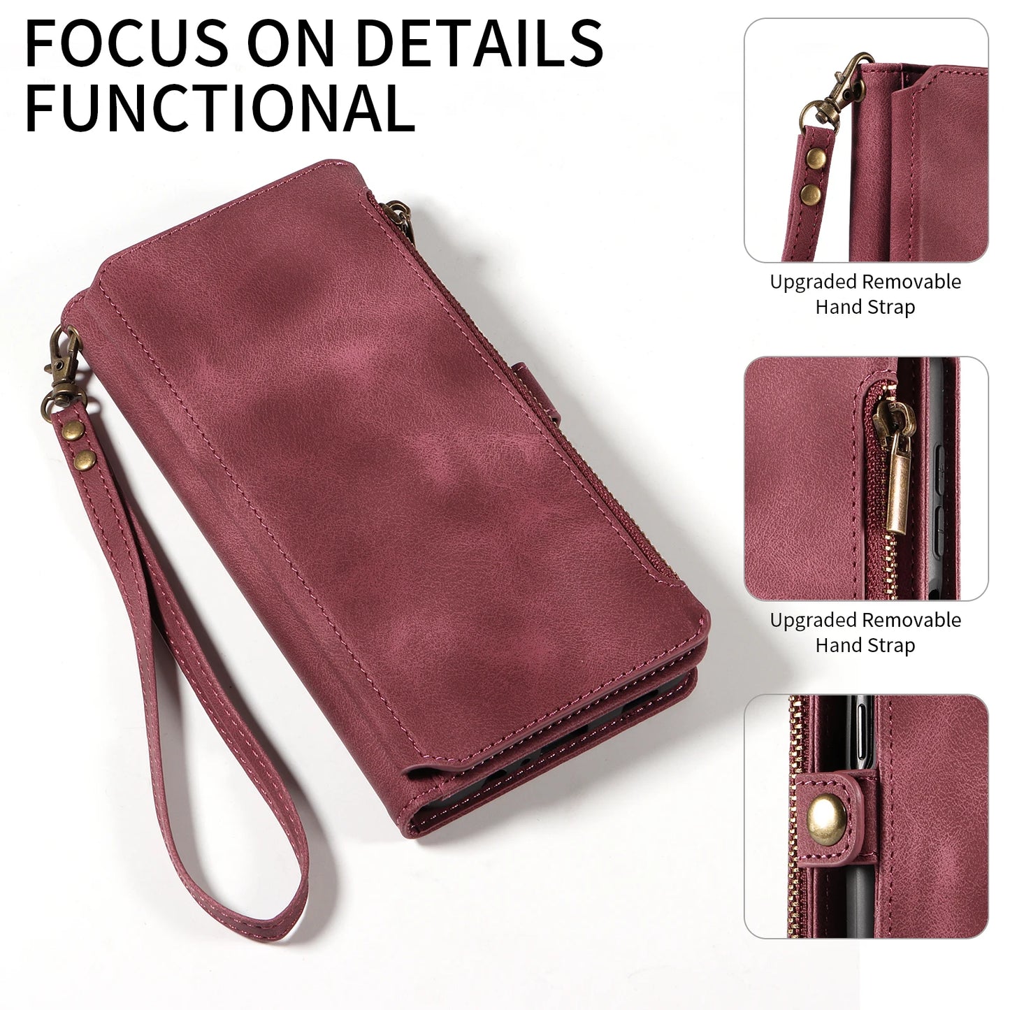 For Xiaomi Redmi Note 15 14 13 15C Poco X7 Pro F5 12 13C 14C 13T 15T Plus 5g Cases 4g Leather Wallet Card Holder Flip Phone Bags