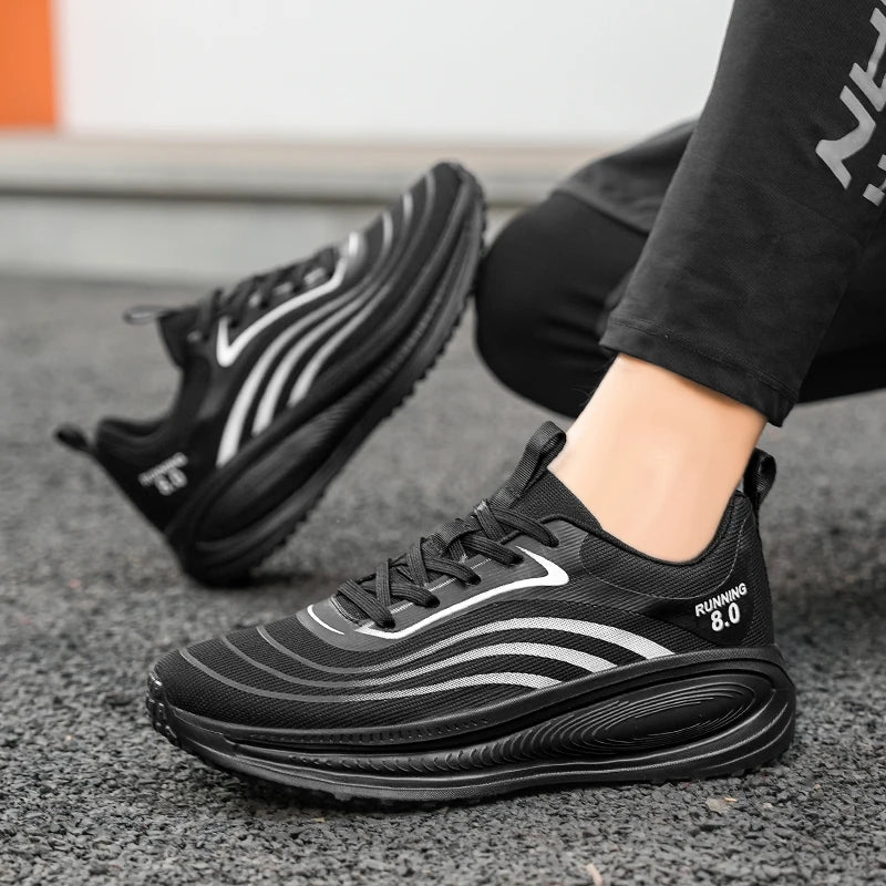 ELUVA High Quality Sports Shoes for Men Casual Platform Running Sneakers Men Trainer Breathable Walking Jogging Shoes Women