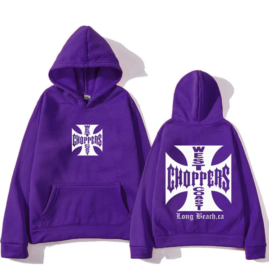 Paul Walker West Coast Choppers Hoodie Men Women's oversized Fashion Top hip hop Clothes Fleece Long Sleeve vintage Sweatshirt BAZAARHUBO