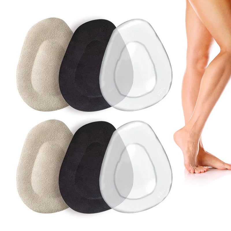 Women's Anti-slip Silicone Gel Half Insoles Forefoot Pain Relief Inserts for High Heels Comfortable Shoe Accessories
