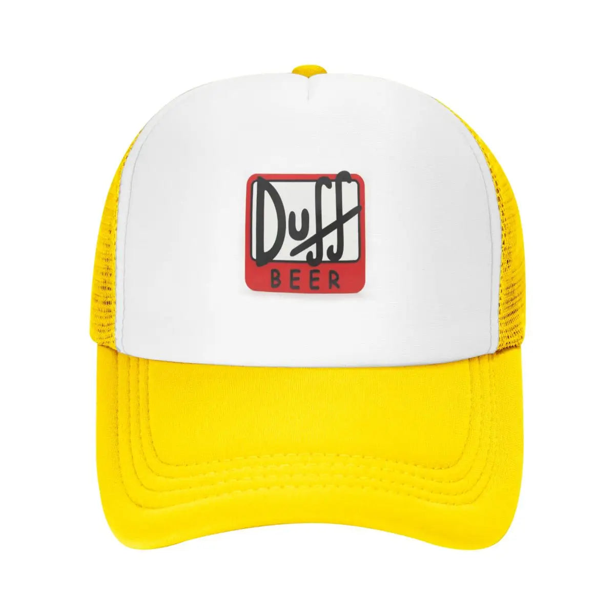Duff Beer Cap Fashion Casual Mesh Baseball Caps Adjustable Hat Hip Hop Summer Unisex Baseball Hats Polychromatic BAZAARHUBO