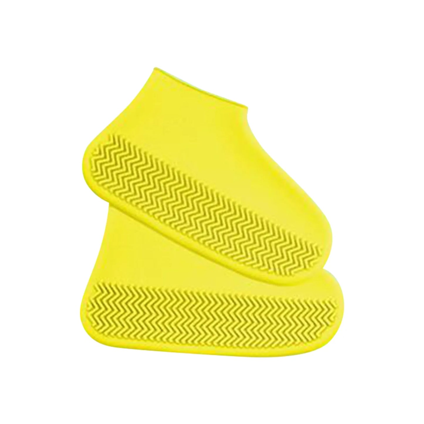 Waterproof Shoe Covers,Non-Slip Water Resistant Overshoes,Thicken Silicone Rubber Rain Shoe Cover Protectors For Kids Men,Women