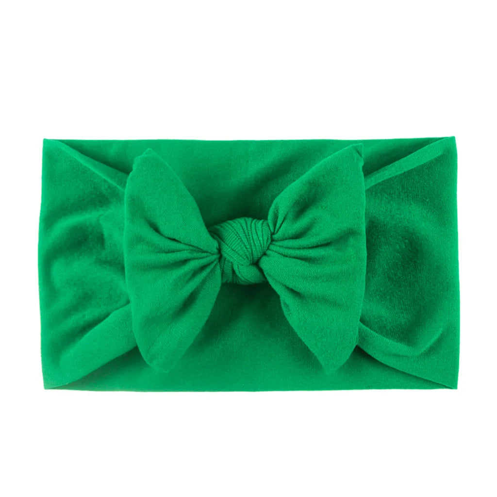 Baby Bow Headbands For Girls Soft ElasticChildren Hair Band Hair Tie Newborn Baby Hair Accessories Party Gifts Girls Headwraps