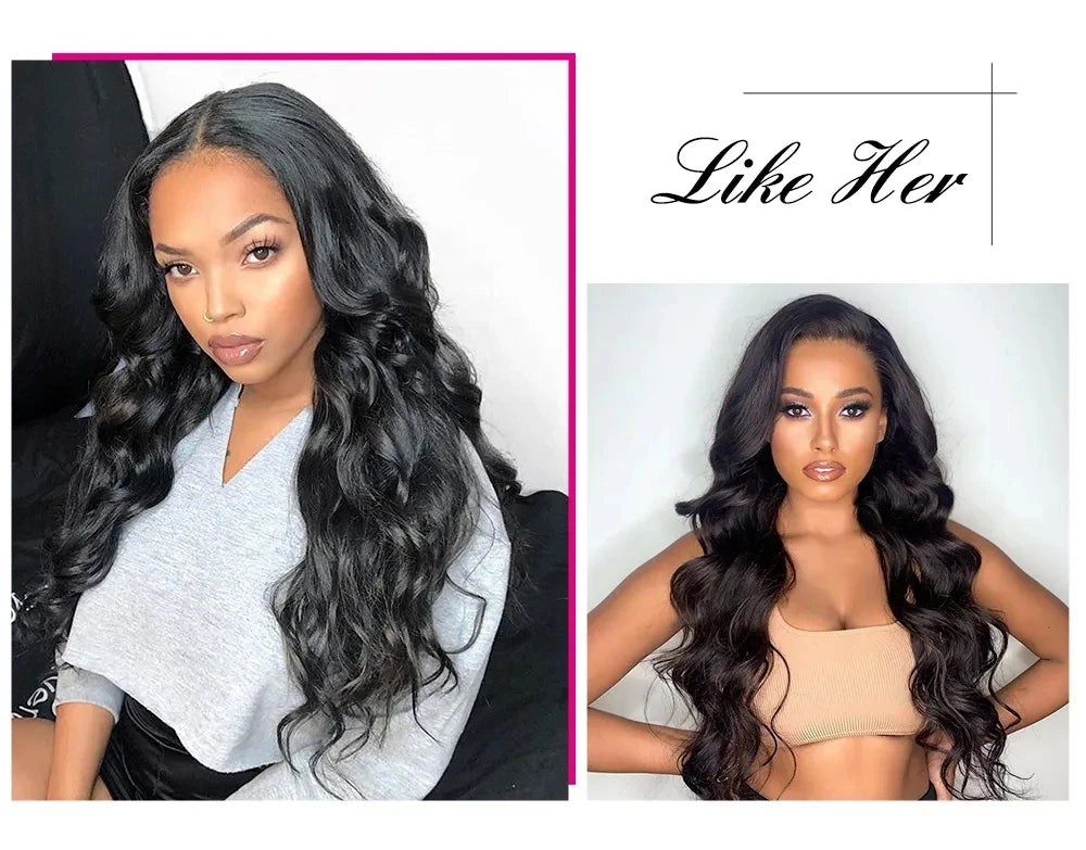 V Part Wig Human Hair Body Wave Upgrade No Leave Out Glueless Wigs U Part Shape Wig For Women Pre Plucked Remy Hair Daily 200%