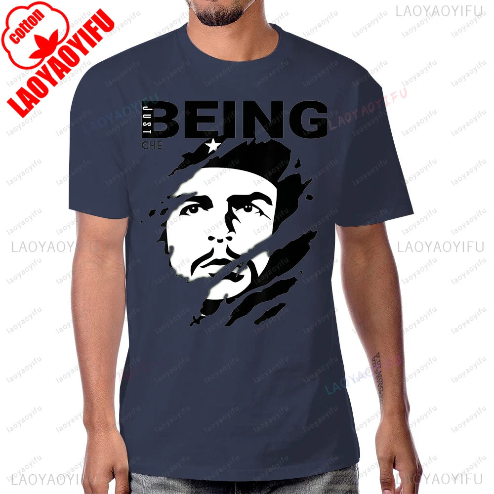 Red Star Soviet Che Guevara Revolution CCCP USSR RETRO Graphic T Shirts Woman Man Vintage Style T-shirt High Quality Cotton Tops