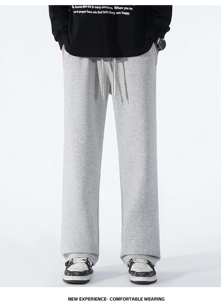 Big Tall Men Sweat Pant Drawstring Extra Long Length Sweatpant Stretch Winter Fleece Sport Jogger Trouser Male 200Cm 190cm 120cm