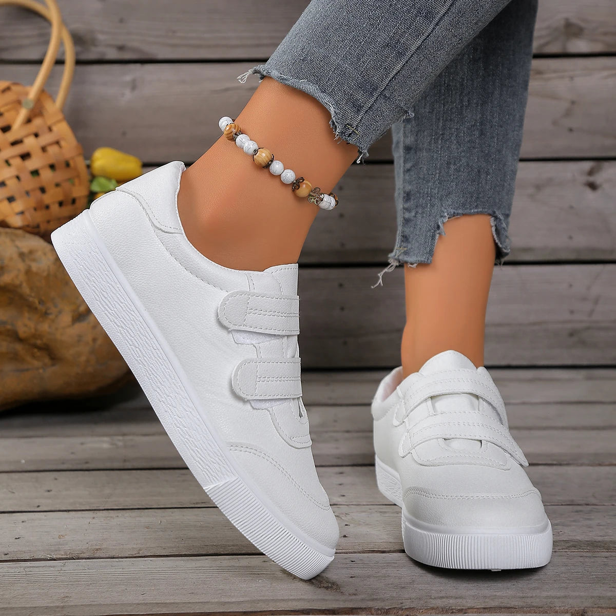 *Spring and Autumn New Elegant Thick soled Sports Leisure Shoes Fashionable Hot Selling Comfortable Running Flat Shoes for Women