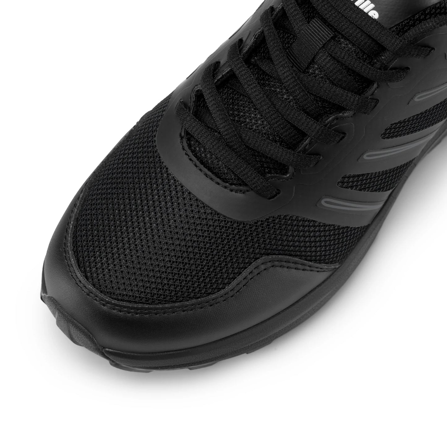 FitVille Men's Trail Running Shoes Outdoor Sneakers Wide Anti-slip Cushioning Lightweight for Swollen Feet with Arch Support
