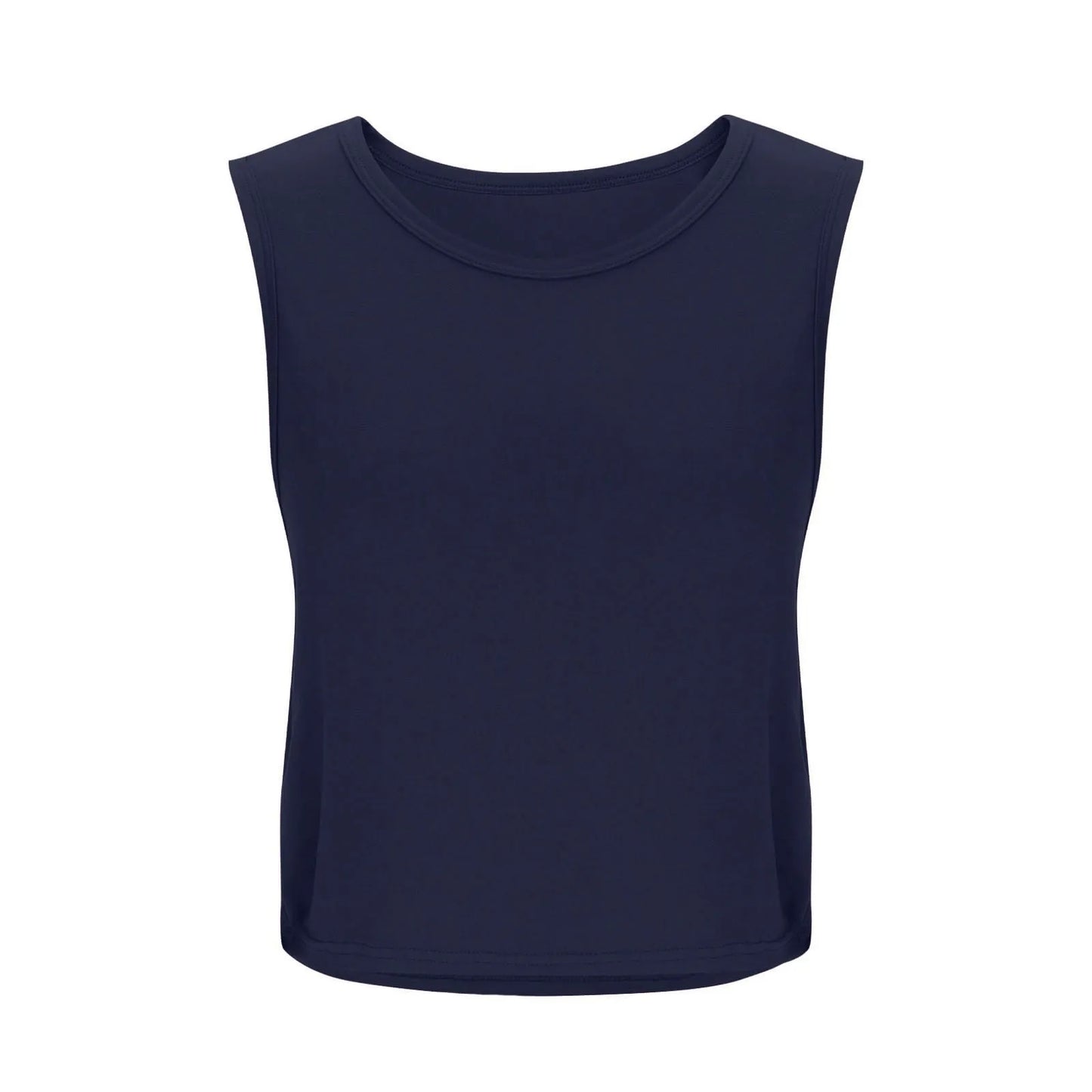 Women Sleeveless Yoga Top Breathable Gym Vest Tank Crop Top Running Tee