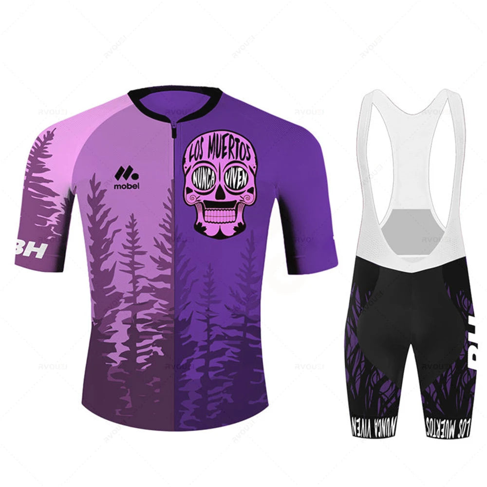 Cycling Jersey Set Team Racing Bike Clothes Summer Mountain Bicycle Clothing Men's Sports Mallot Ciclismo Hombre Fashion Clothes