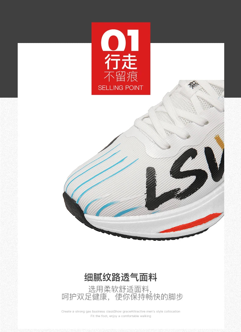 Running Shoes Original Man Carbon Plate Marathon Sports Shoes Casual Breathable Lightweight Women Comfortable Athletic Sneakers