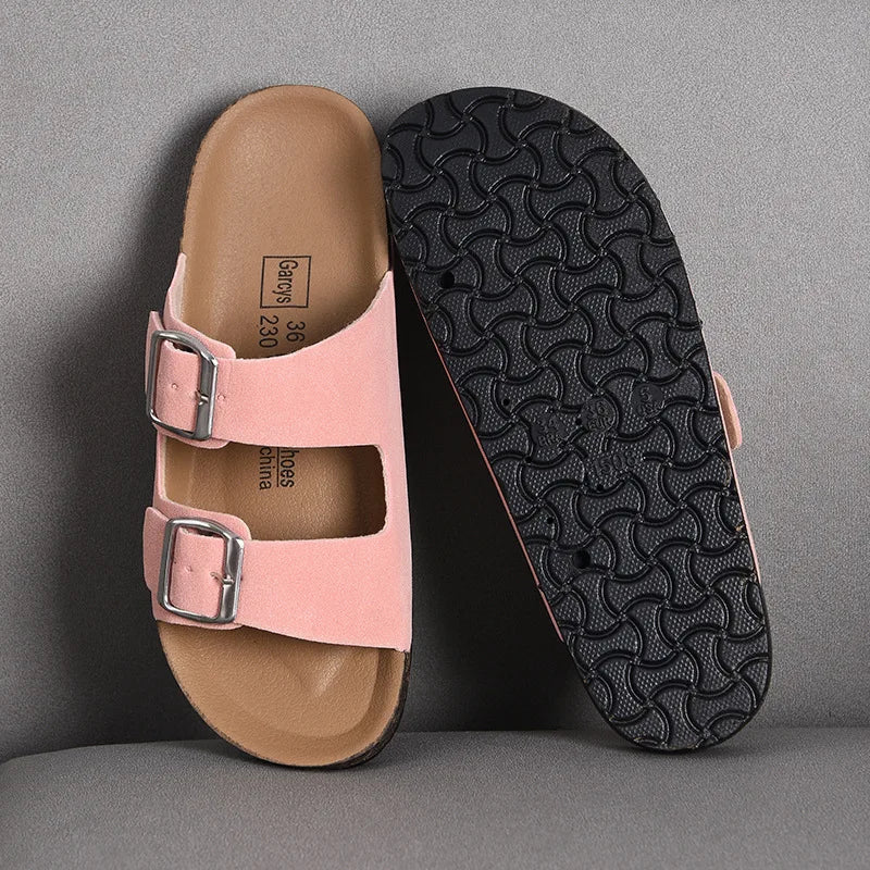 Fashionable modern men's and women's sandals are comfortable and versatile for summer, beach, and outdoor use
