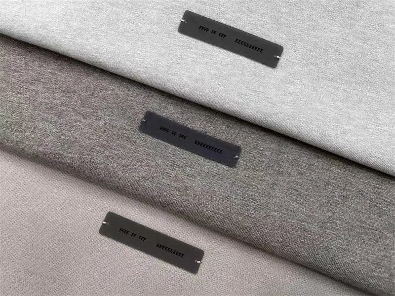 Season 9 Men's Oversized Hoodies Two-pieces Sets Brand Design Metallic Texture Silicone Letter Hoodie Couple Sports Tracksuits