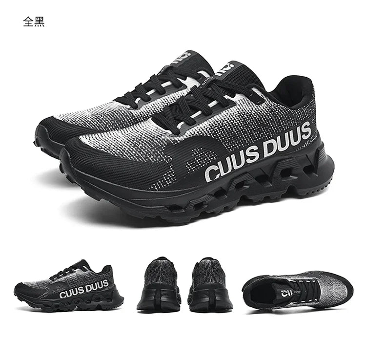 Men's Running Shoes Outdoor Couple Trainer Race Sneakers Off-road Shoes Cushioning Jogging Non-Slip Breathable Mesh Luxury Shoes