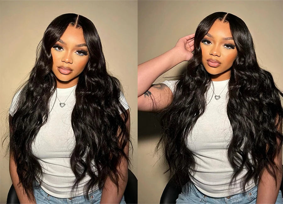 V Part Wig Human Hair Body Wave Upgrade No Leave Out Glueless Wigs U Part Shape Wig For Women Pre Plucked Remy Hair Daily 200%