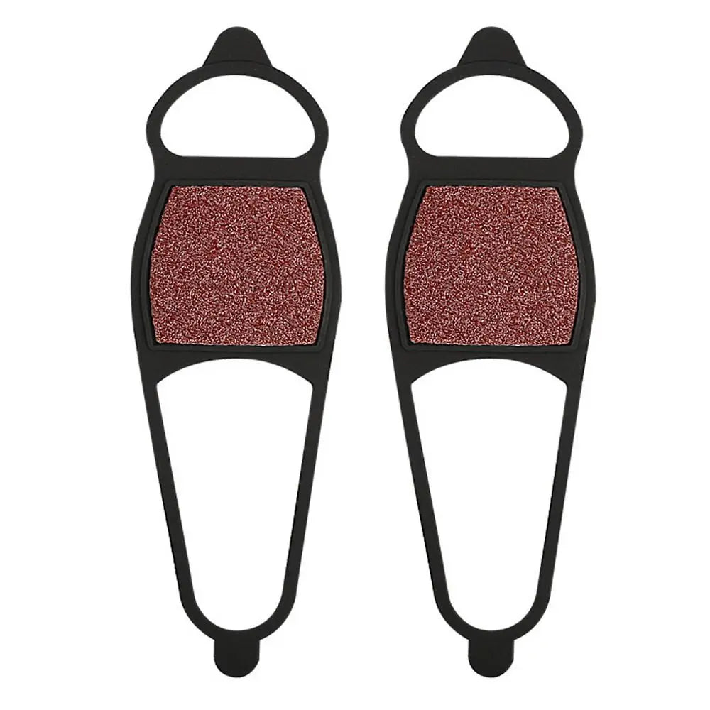 Silicone Anti Slip Shoe Boot Grips Outdoor Non Slip Snow Shoe Spikes Ice Overshoe Ice Grippers Spikes Durable Traction Cleats