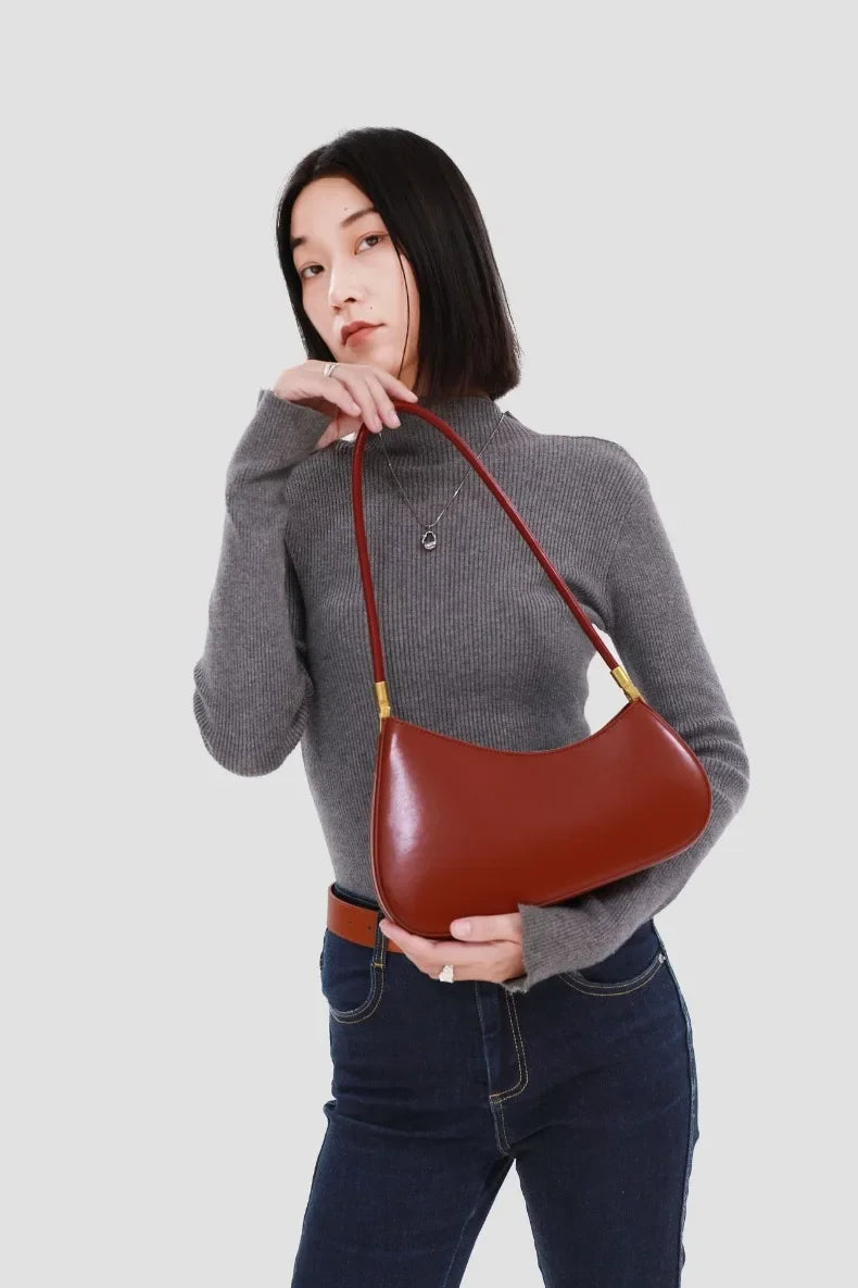 Original Designer Bags For Women 2025 Trend High Quality Faux Leather Exquisite Hardware Shoulder Bag New Heteromorphism Handbag