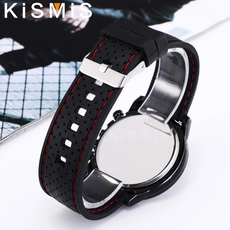 Fashion Men Quartz Watch Business Style Leather Strap Wristwatch 4 Colors Available Stylish Timepiece
