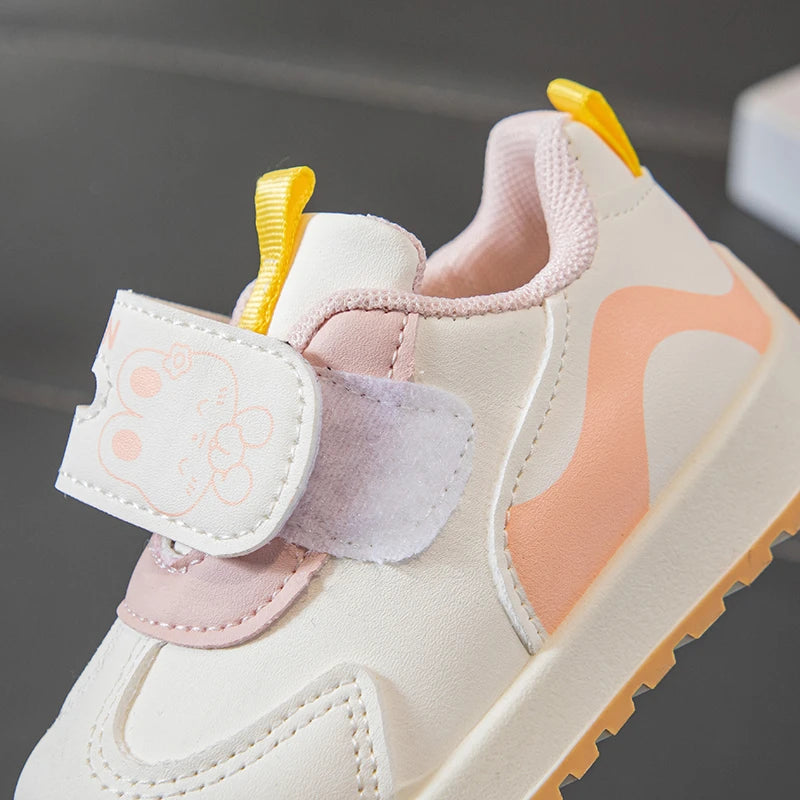 Kids New Fashion Cartoon Casual Shoes 2026 Breathable Non Slip Lightweight Comfortable Design Sneakers Girls Boys Outdoor Shoes
