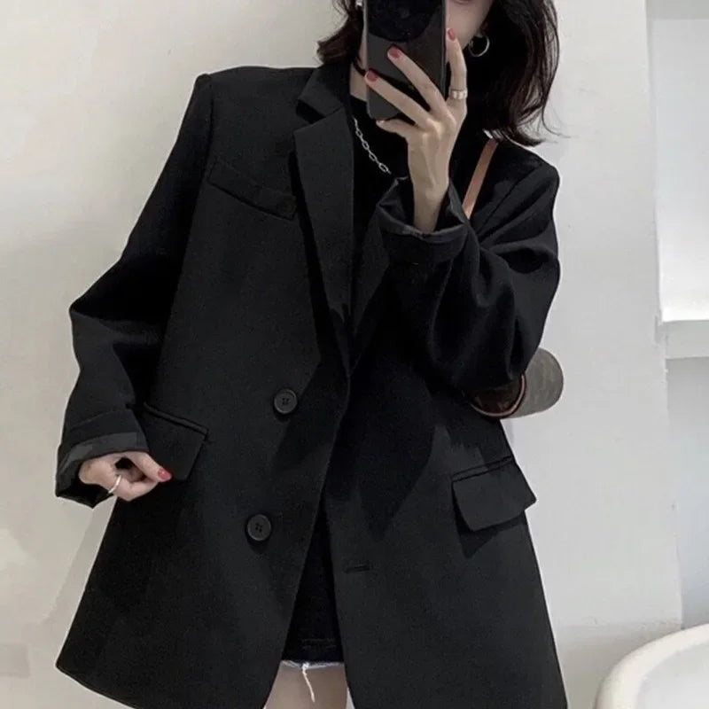 Blazer Woman Spring Summer New Solid Color Suit Jacket Women Korean Fashion Casual Comfortable Suit Woman Clothing Outerwears