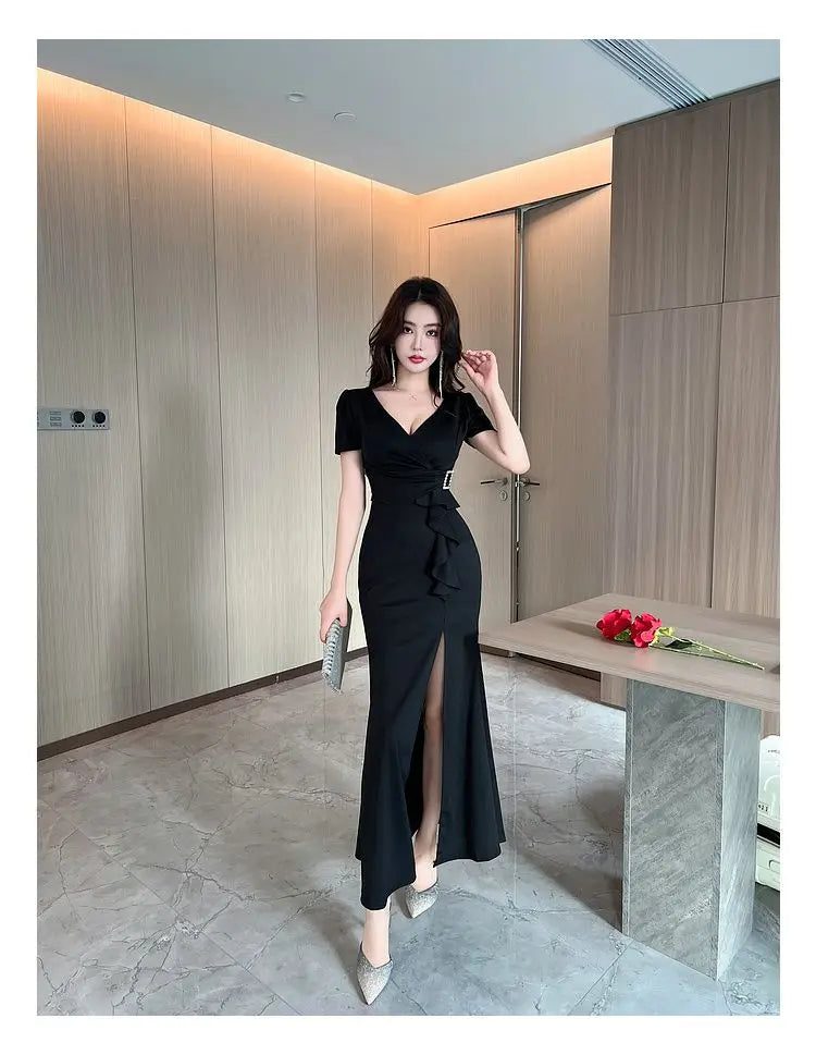 Sexy Evening Dress for Women in 2025 Slim and Slim Nightclub