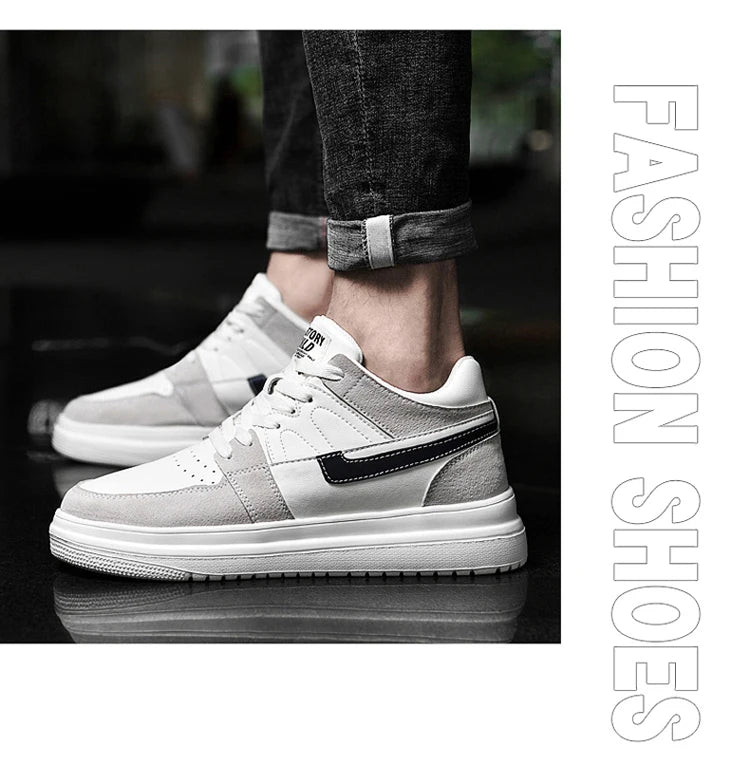 Genuine Leather Height Increasing Elevator Shoes Men Woman Height Increase Shoes 6cm 8cm 10cm Man Sneakers Sport Casual Shoes