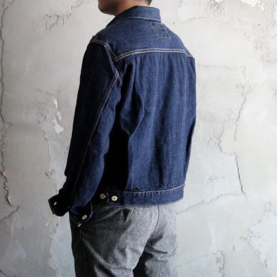 FREEWHEELERS 1951s Vintage Textured 507XX 14oz Indigo Denim Jacket