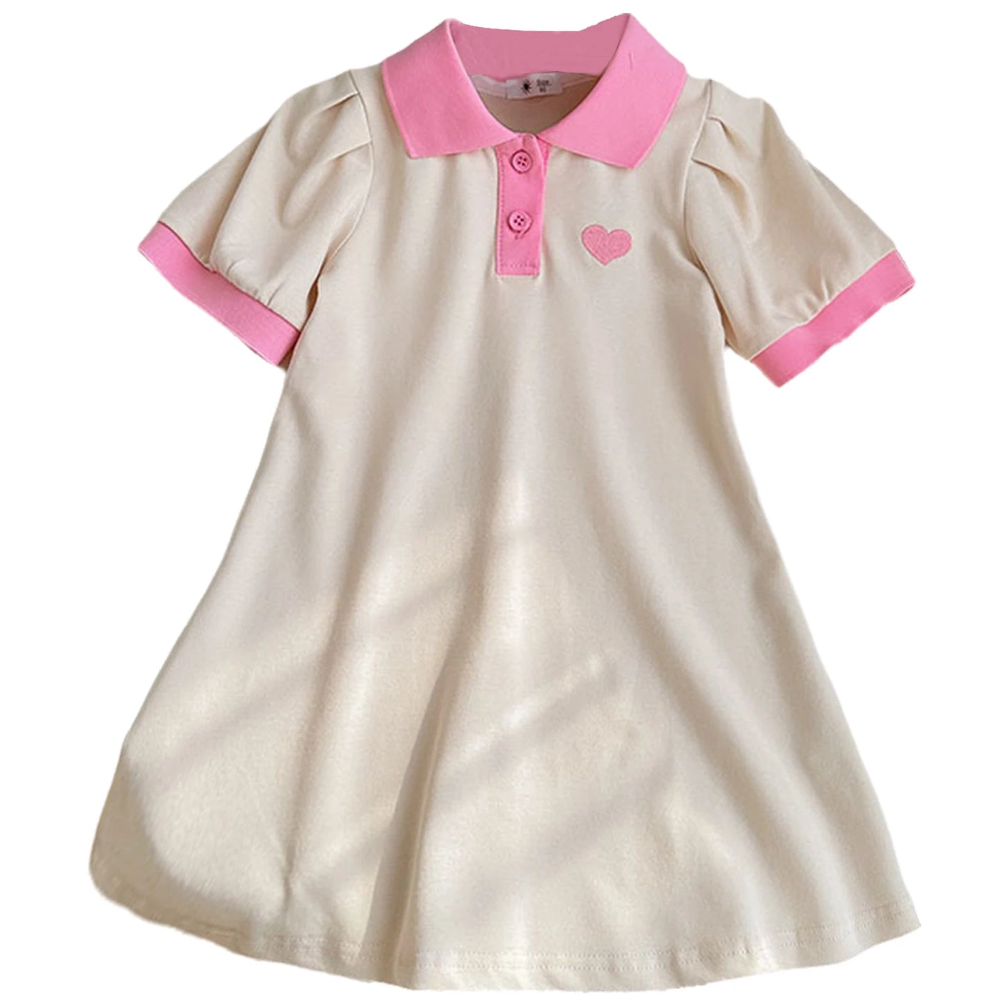 Kids Girls Summer Fashion Casual Sweet A-line Dress Playwear Sundress for Birthday Party Daily School Beach Vacation Photography