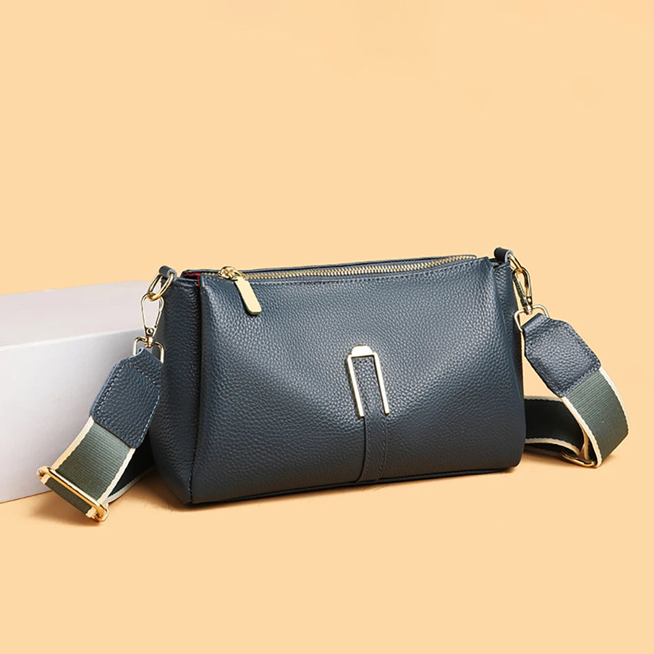 Women's Bag Handbag Fashion Female Messenger Phone Bag 2024 Luxury Cow Leather Women Shoulder Crossbody Bag