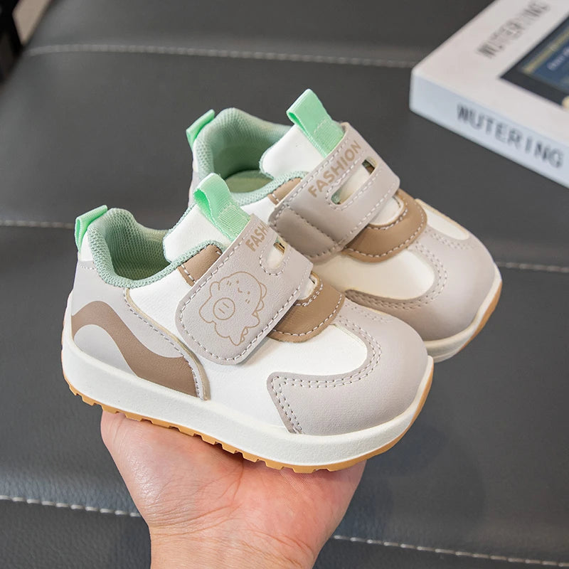 Kids New Fashion Cartoon Casual Shoes 2026 Breathable Non Slip Lightweight Comfortable Design Sneakers Girls Boys Outdoor Shoes