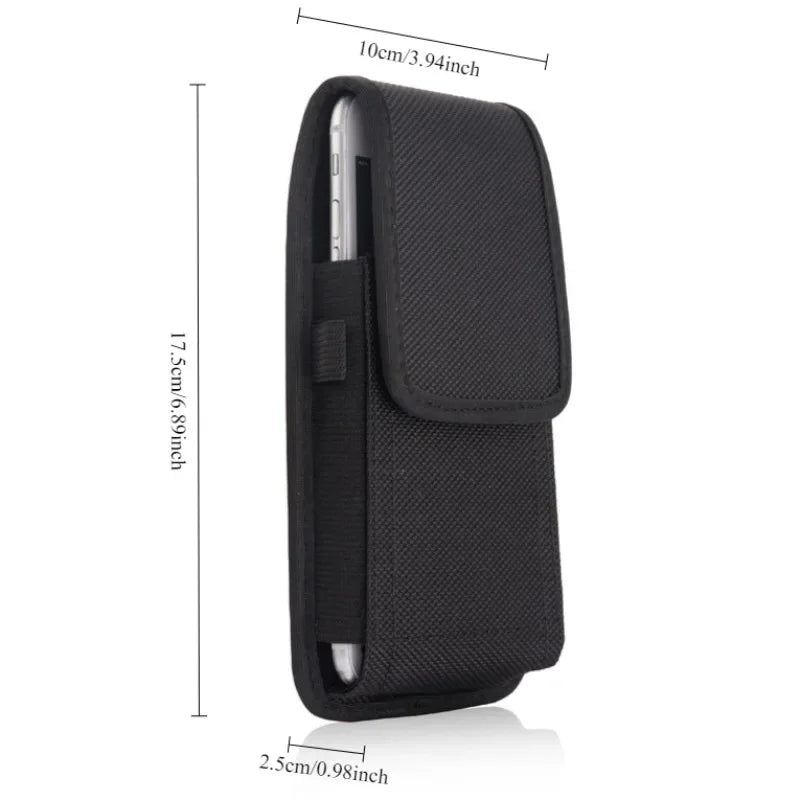 1pc Universal Waist Packs for Cellphone Bag Belt Mobile Phone Organizer Belt Clip Cards Holder Oxfordfabric Waist Bag Wallet