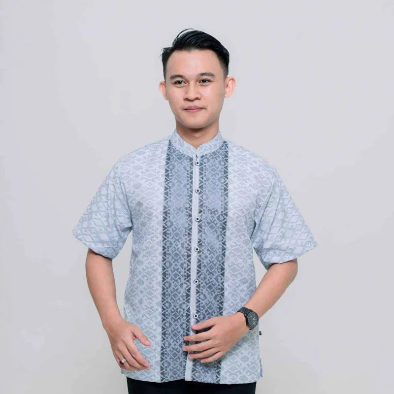 2025 Vintage African Style Men's Retro Ethnic Tribal Short Sleeve Shirt Tops Fashion Casual Vacation Streetwear Men's Shirt