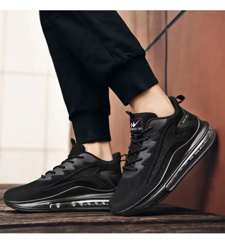 Men's Running Shoes Spring 2026 New Style Shock Absorption Air Cushion Sports Shoes Korean Version Heightening Fashion Casual...